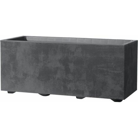 Deroma Millennium R Blumenkasten anthrazit 59 cm