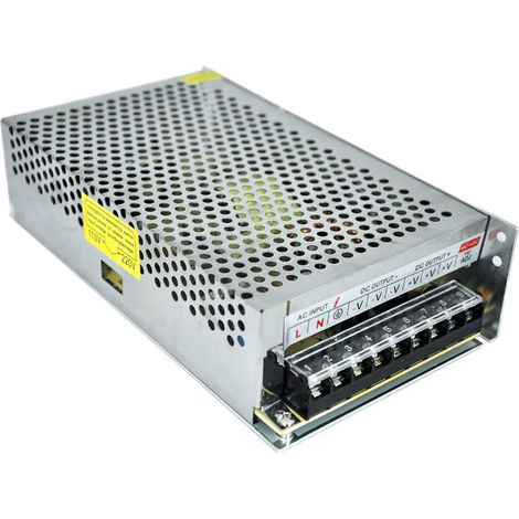 Alimentation 12V 30A régulée à découpage universelle avec contrôle de température pour bande LED (1/5)