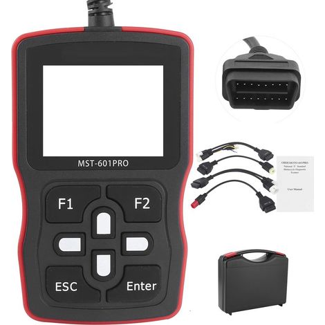 Outil de diagnostic automobile de lecteur de code OBD2 de scanner de moto adapté pour Suzuki (1/5)
