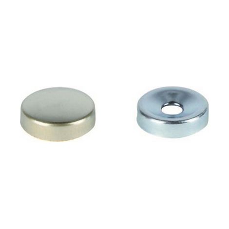 Coprivite bombata diam.14 ott. nichelato
