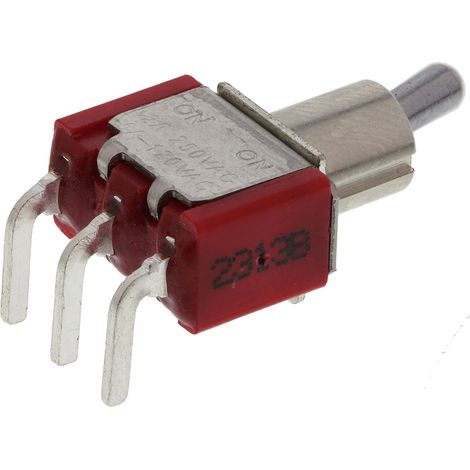 Interrupteur à levier RS PRO, Verrouillable, 1RT, 5 A @ 250 V c.a. ( Prix pour 1 ) (1/3)