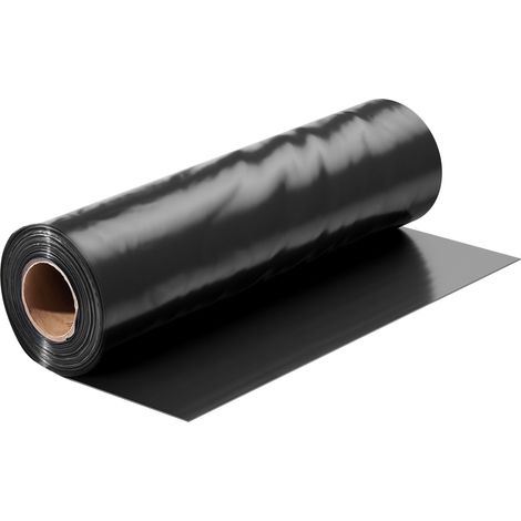Mophorn Rouleau de bâche en plastique robuste de 14 mil, 10 pi x 100 pi d'épaisseur. Idéal comme toile de protection en plastique, bâche de peintre ou pare-vapeur pour vide sanitaire
