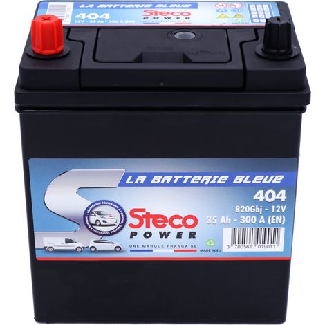 Batterie 12V 35Ah 300A 196x134x226 mm stecopower - 404