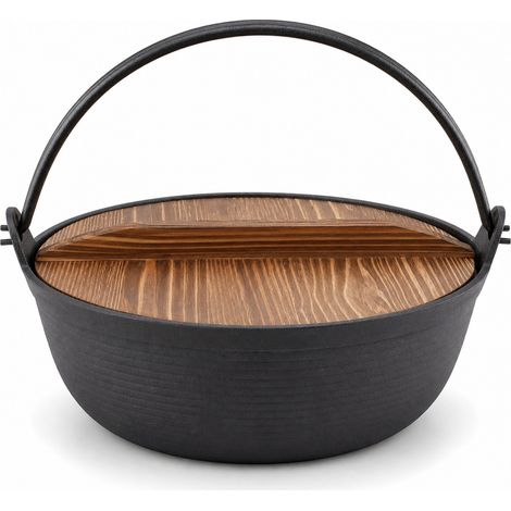 29 cm cast iron Dutch oven for camping and outdoor cooking (1/5)