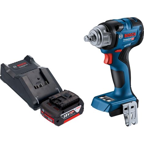 Bosch GDS 18V-330 HC Avvitatore a impulsi professionale a batteria 18 V 330 Nm 1/2" brushless + 1x batteria ricaricabile 5,0 Ah + caricabatterie