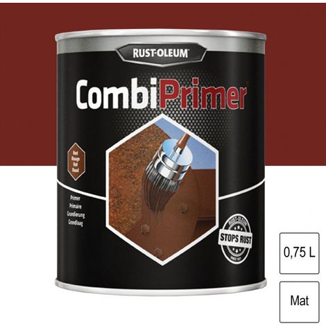 Primaire antirouille CombiPrimer® rouge 750ml RUST OLEUM 3369.0.75