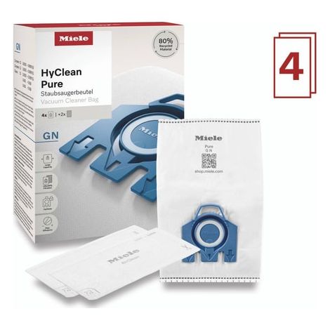 Kit 4 sacs à poussière + 1 filtre super air clean + 1 filtre moteur pour Aspirateur
MIELE 9917730 (1/5)