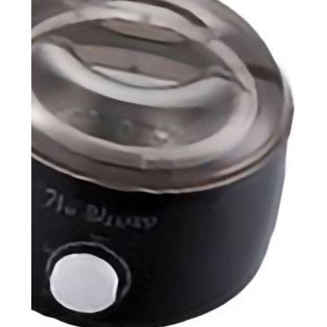 Réchauffeur de cire portable électrique à température réglable pour épilation, femme, noir, prise US, machine fondue de cire. (1/4)