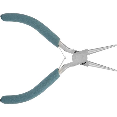 Pince à bec rond en acier pour la fabrication de bijoux, outils à main pour le modelage et la mise en forme de bijoux (1/5)