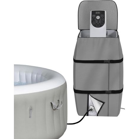 Housse De Chauffage pour Spa,Couvercle De Pompe De Spa(43x38x54cm) (1/5)