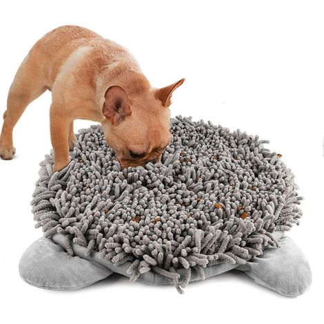 Tapis de fouille pour chien, tapis d'éveil pour chiot, tapis distributeur de friandises ludique pour chiens, jouet anti-ennui (1/5)