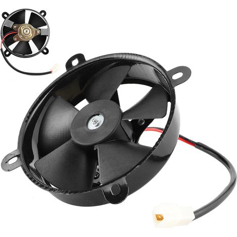Ventilateur de refroidissement thermoélectrique de radiateur de 15 cm (6 pouces) compatible avec les motos tout-terrain et quads de 150 et 200 cm³. (1/5)