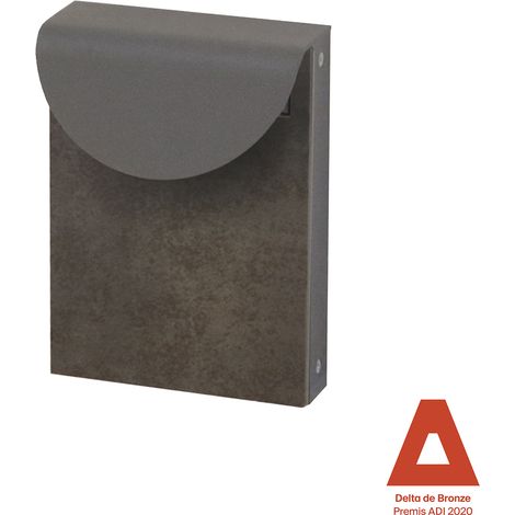 Baliza exterior DION LED SMD 8,50 W 558 lm 3000 K CRI80 IP65 120° 250 mm Neolith Iron Moss Satin (1/5)