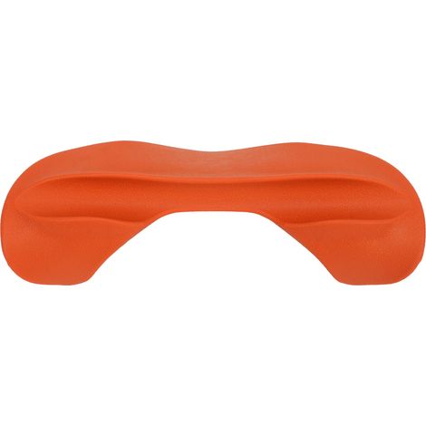 Protection pour haltères en TPE pour squats : housse de protection robuste et efficace pour l'entraînement physique, couleur orange. (1/5)