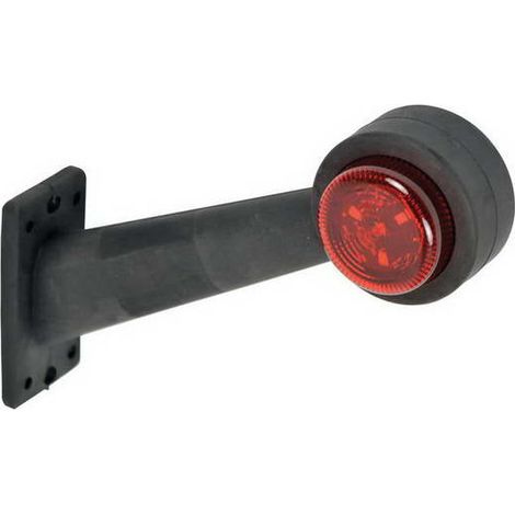 FEU DE GABARIT  DROIT/LED DIAGONAL ROUGE/BLANC 200MM (1/2)