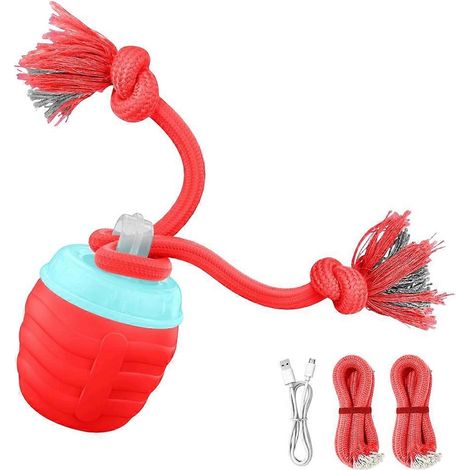 Jouets interactifs pour chiens - Balles activées par le mouvement pour chiens moyens/grands, balle jouet automatique pour chiens contre l'ennui (1/5)