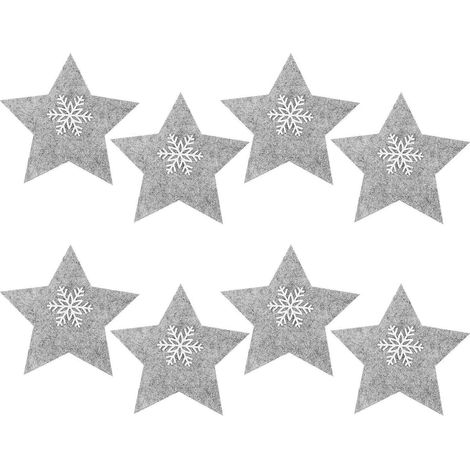 Serviettes de table unies pour restaurant/hôtel, lot de 6, motif carré blanc (1/5)
