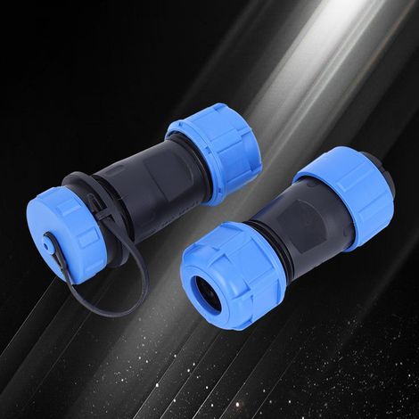 SP17 Wasserdichte Anschlussdose 3-poliger elektrischer Stoßstecker-Verteilerkabel-Anschlussset (1/5)