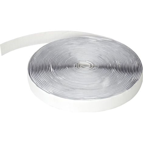 Klettband für magnetische Moskitonetze - Klettband - (8 m x 2 cm, Weiß)