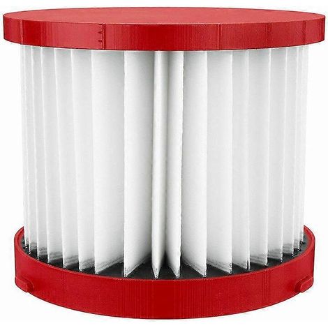 Filtre HEPA pour aspirateur eau et poussière Milwaukee 49-90-1900 et pièces détachées pour aspirateur 0780-20/0880-20. (1/2)