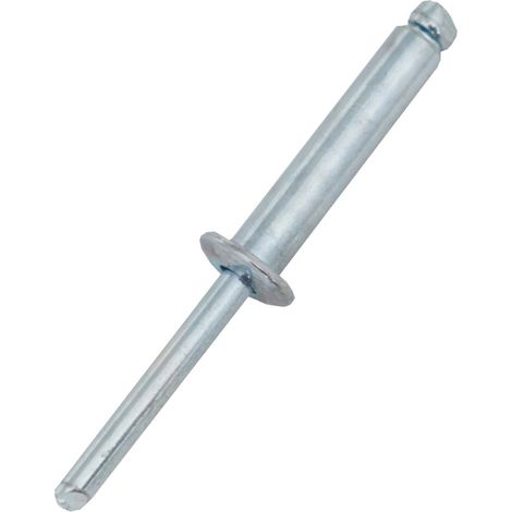 Jrp Riveting Products 6.0 x 18mm Steel Dome Head Rivets - Box of 200 (1/2)