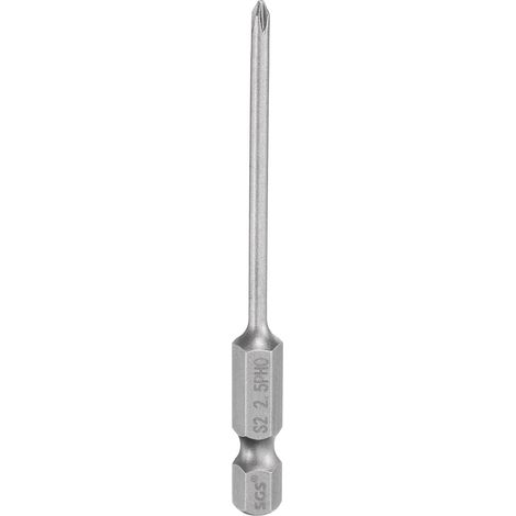 Embout De Tournevis Cruciforme 0 Ph0 3" (75mm) Long Acier S2 (1/5)