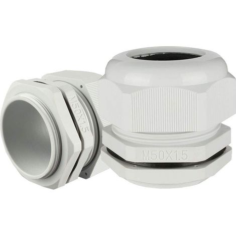 10 pièces M50 passe-câbles en nylon étanches, à barre verticale, câbles longueur 32 38 mm (1/5)