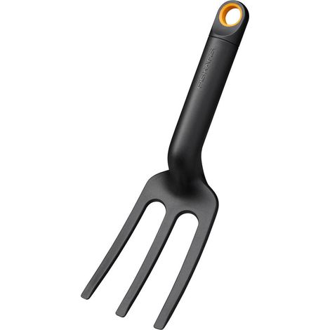 Fiskars 1072103 - Tridente Solid per giardinaggio 28 cm