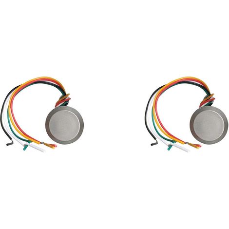 Lecteur de cartes RFID 2X, mini lecteur de cartes de contrôle d'accès en métal, étanche IP65, lecteur de cartes de contrôle d'accès ID 125 kHz avec WG26 (1/5)
