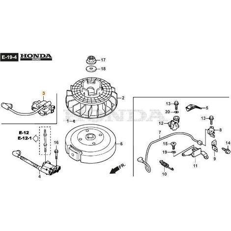 BOBINA ELETTRONICA ORIGINALE STIGA - 118551695/0