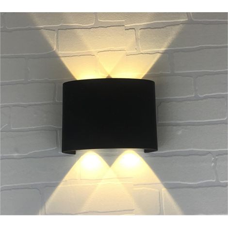 LED veilleuse Cour Villa Couloir Balcon LED Chambre lumière extérieure Applique Murale étanche Aluminium Profil Jardin lumière (1/5)