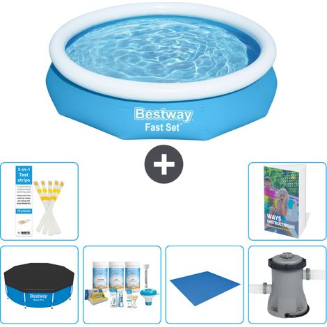 Bestway Piscina Bestway Fast Set Rotonda - 305x66 cm - 7-pezzi  S77