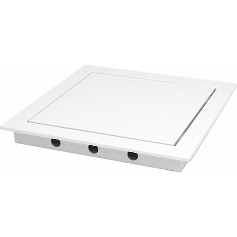 PlastiCover Porta Ispezione In ABS 40x40 Cm Bianco - Discreta Copertura Per Fori Muri E Colonne (1/2)