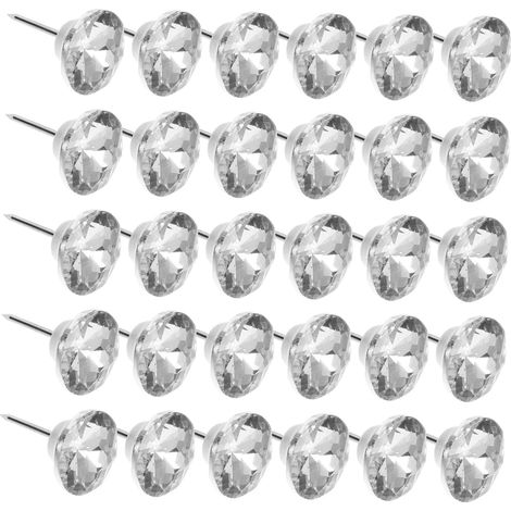 30 Clous décoratifs en cristal pour canapé pour suspendre (1/5)