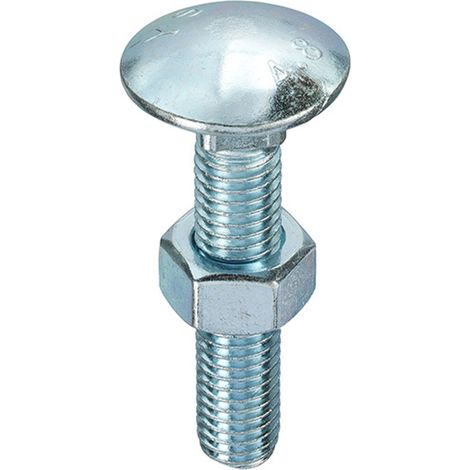 Unifix Grade 4.8 Cup Square Hex Bolts M6 x 30 - (1/2)