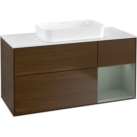 Villeroy & Boch G711GMGN Meuble sous-lavabo Finion G71 (1/2)