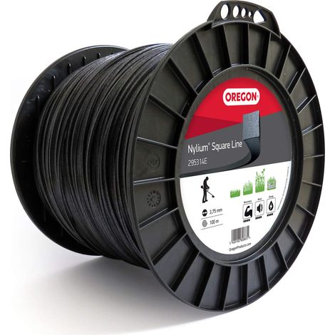 Oregon 295314E - Filo per tagliasiepi Nylium Square, 3,75 mm x 100 m (1/3)