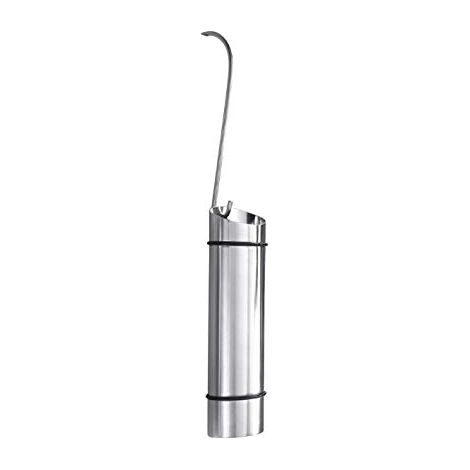 Wenko 5429030100 Umidificatore dell'Aria in Acciaio da Appendere, 4 x 20 x 6 cm, Opaco (1/4)