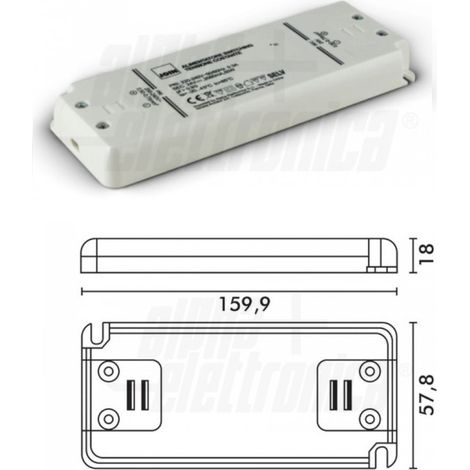 ALIMENTATORE TERMOPLASTICO SLIM 50 WATT 12 V