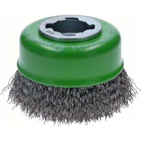 Bosch PRO Stainless Steel clean X-Lock Topfbürste, 75 x 0,3 mm (1/4)