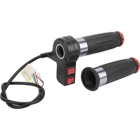 Three-speed Throttle Handle, Universal Electric Scooter, Bicycle Throttle Handle (Forward and Reverse Three-speed Adjustment) (1/5)