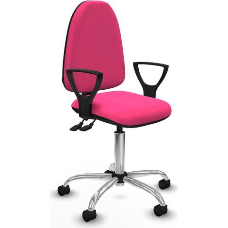 Piqueras y Crespo Aýna chaise de bureau rose confortable