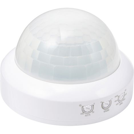 Sygonix SY-7403854 Decke PIR-Bewegungsmelder 360 ° Relais Weiß (1/5)
