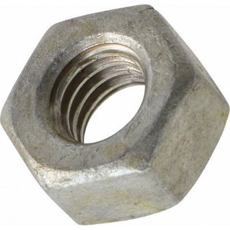 UNC Hex Nut 3/4 inch - Galv Mild Steel - BS 1768 - Tapped Oversize (1/2)
