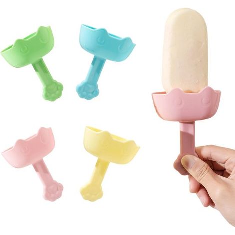 Dailygoods – Tropffreier Eisstielhalter – 4 Stück – Wiederverwendbar (1/5)