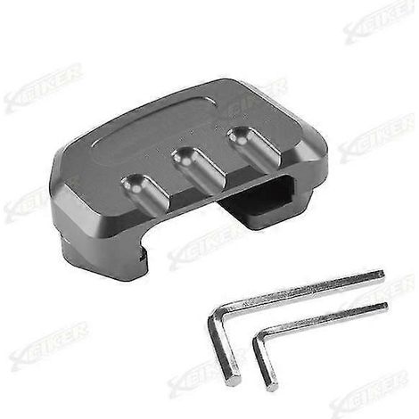 Mittelständer-Verlängerungsplatte aus CNC-gefrästem, eloxiertem Aluminium für Honda PCX 160/150/125 – Titan (1/5)