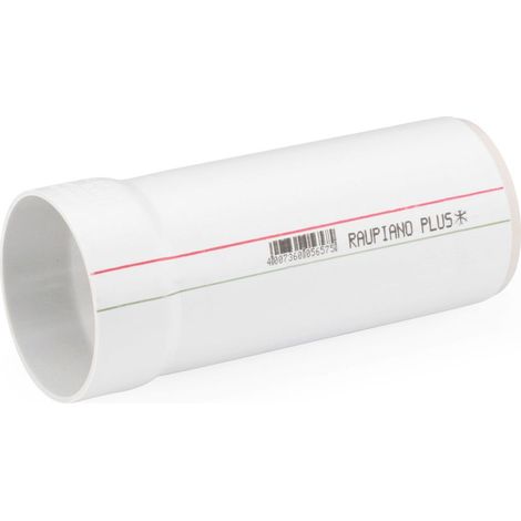 REHAU RAUPIANO PLUS Anschlussstück DN 75/80 an Lüftungsleitung (di 80), 11235741002 (1/3)
