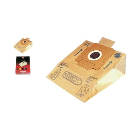 Lot de 5 Sacs h7 alpina pour Aspirateur HOOVER 09026177