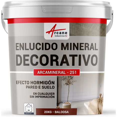 Revestimiento mineral decorativo para interiores y exteriores - para decoración mural y suelos