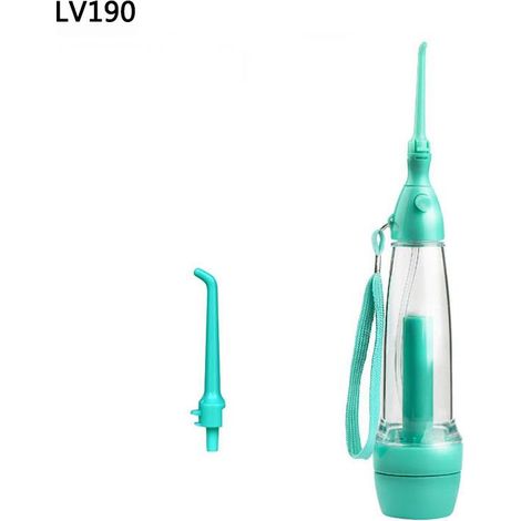 Hydropulseur - Hygiène Bucco-Dentaire Par D'eau,Irrigateur Dentaire Manuel Pour Et Adultes Dès 5 Ans Utilisation Quotidienne Maison Voyage Salle De Bain Pour Débutants Et Soin Des Gencives (1/5)